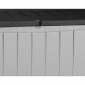 Сундук пластиковый Keter Novel Storage Box полипропилен серый, черный Фото 3