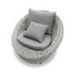 Кресло плетеное JOYGARDEN Diamond алюминий, искусственный ротанг серый Фото 2