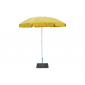 Зонт садовый с поворотной рамой Maffei Novara сталь, полиэстер желтый Фото 2