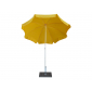 Зонт садовый с поворотной рамой Maffei Novara сталь, полиэстер желтый Фото 4