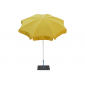 Зонт садовый с поворотной рамой Maffei Novara сталь, полиэстер желтый Фото 3
