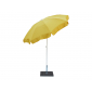 Зонт садовый с поворотной рамой Maffei Novara сталь, полиэстер желтый Фото 5