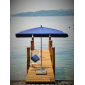 Зонт садовый Maffei Novara сталь, полиэстер синий Фото 1