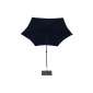 Зонт садовый с поворотной рамой Maffei Kronos сталь/полиэстер синий Фото 3