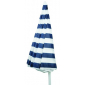 Зонт садовый Maffei Giava сталь, хлопок белый, синий Фото 2