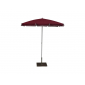 Прямоугольный зонт с поворотной рамой Maffei сталь, хлопок бордовый Фото 2