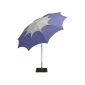 Зонт садовый с поворотной рамой Maffei Flos сталь, дралон лаванда, белый Фото 6