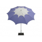 Зонт садовый с поворотной рамой Maffei Flos сталь, дралон лаванда, белый Фото 7
