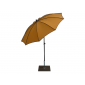 Зонт садовый с поворотной рамой Maffei Border сталь, дралон желтый Фото 4