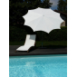 Зонт для кафе Maffei Estrella сталь, полиэстер белый Фото 1
