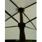 Зонт садовый Maffei Madera алюминий, полиэстер серо-коричневый Фото 3
