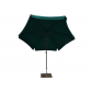 Зонт садовый с поворотной рамой Maffei Mare сталь, дралон зеленый Фото 4