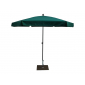 Зонт садовый с поворотной рамой Maffei Mare сталь, дралон зеленый Фото 3