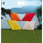 Зонт садовый с поворотной рамой Maffei Allegro сталь, TexMa бирюзовый Фото 7
