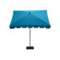 Зонт садовый с поворотной рамой Maffei Allegro сталь, дралон бирюзовый Фото 1
