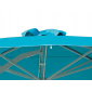 Зонт профессиональный OFV Metropolitan алюминий, акрил голубой Фото 16