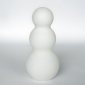 Светильник пластиковый снеговик LED Lumi полиэтилен белый Фото 2