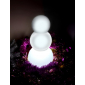 Светильник пластиковый снеговик LED Lumi полиэтилен белый Фото 7