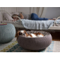 Кровать для животных Curver Cozy пластик с имитацией плетения коричневый, голубой Фото 5
