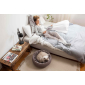 Кровать для животных Curver Cozy пластик с имитацией плетения коричневый, голубой Фото 2