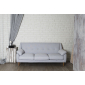 Мягкий диван 4SIS INDOOR эвкалипт, сосна, МДФ, дуб, ткань серый Фото 1