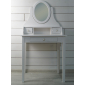 Туалетный столик с зеркалом ETG-Home массив березы белый Фото 4