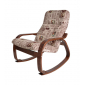 Кресло Ecodesign шпон березы, ткань вишня Фото 1
