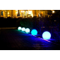 Шар пластиковый светящийся LED Minge полиэтилен разноцветный Фото 6