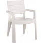 Кресло пластиковое Keter Ibiza полипропилен белый Фото 1