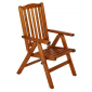 Кресло деревянное Diva Liman сосна коньяк Фото 1