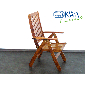 Кресло складное Siljan KWA массив сосны капучино Фото 3