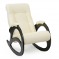 Кресло-качалка IM-Design дерево, экокожа/ткань Фото 1