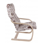 Кресло-качалка IM-Design Сайма березовый шпон, ткань Фото 10