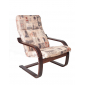 Кресло-качалка IM-Design Сайма березовый шпон, ткань Фото 4