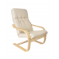 Кресло-качалка IM-Design Сайма березовый шпон, экокожа Фото 6