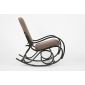 Кресло-качалка IM-Design Луиза березовый шпон, экокожа/ткань Фото 3