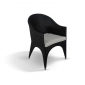 Комплект плетеной мебели KVIMOL КМ-0316 сталь, искусственный ротанг черный Фото 8