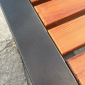 Лавочка парковая деревянная SIMTREX Бонжур сталь, сосна Фото 4