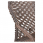 Кресло плетеное Afina Y35G-W1289 Pale искусственный ротанг, сталь палевый Фото 5