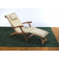 Кресло-шезлонг деревянное RosaDesign Navale тик натуральный Фото 2