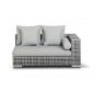 Комплект модульной плетеной мебели 4SIS Канти алюминий, искусственный ротанг светло-серый Фото 12