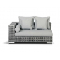 Комплект модульной плетеной мебели 4SIS Канти алюминий, искусственный ротанг светло-серый Фото 14