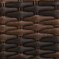 Стол плетеный кофейный 4SIS Нола тик, алюминий, искусственный ротанг темно-коричневый Фото 3