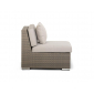 Комплект плетеной мебели 4SIS Беллуно алюминий, искусственный ротанг серо-коричневый Фото 12