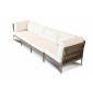 Комплект мебели 4SIS Касабланка алюминий, стекло, ткань серо-коричневый Фото 5