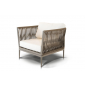 Комплект мебели 4SIS Касабланка алюминий, стекло, ткань серо-коричневый Фото 16