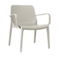 Кресло пластиковое Scab Design Ginevra Lounge стеклопластик тортора Фото 3