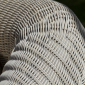 Диван плетеный трехместный с подушками Skyline Design Calderan алюминий, искусственный ротанг, sunbrella белый, бежевый Фото 7