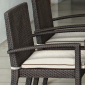 Кресло плетеное с подушкой Skyline Design Nevada алюминий, искусственный ротанг, sunbrella мокка, бежевый Фото 14