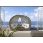Лаунж-диван плетеный Skyline Design Spartan алюминий, искусственный ротанг, sunbrella серый, бежевый Фото 10